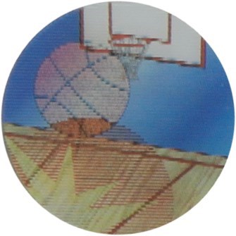 Košarka - hologram (25 mm)