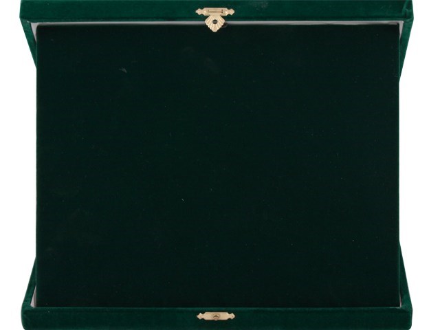Kutija za plakete Velur (V) - Vodoravna
