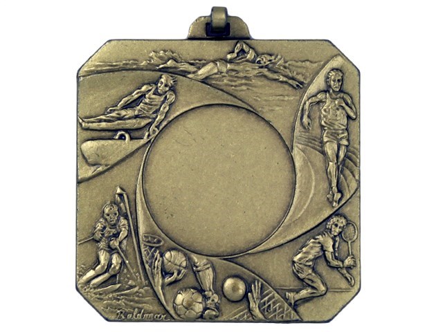 Medalja 52x52 mm mod. 5635 - Bronca