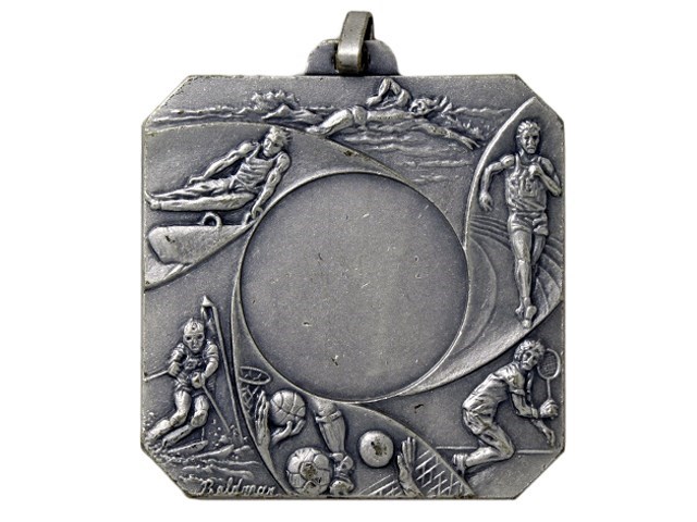 Medalja 52x52 mm mod. 5635 - Srebro